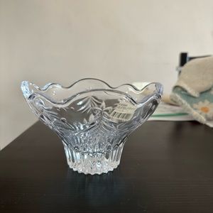 MIKASA || glass Bowl, Christmas collection